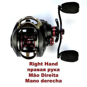 Planet Gates Right Hand Reel Casting Fishing Reel Baitcasting Reels Saltwater Freshwater Baitcaster 17+1BB Magnetic Brake System Fishing Reel