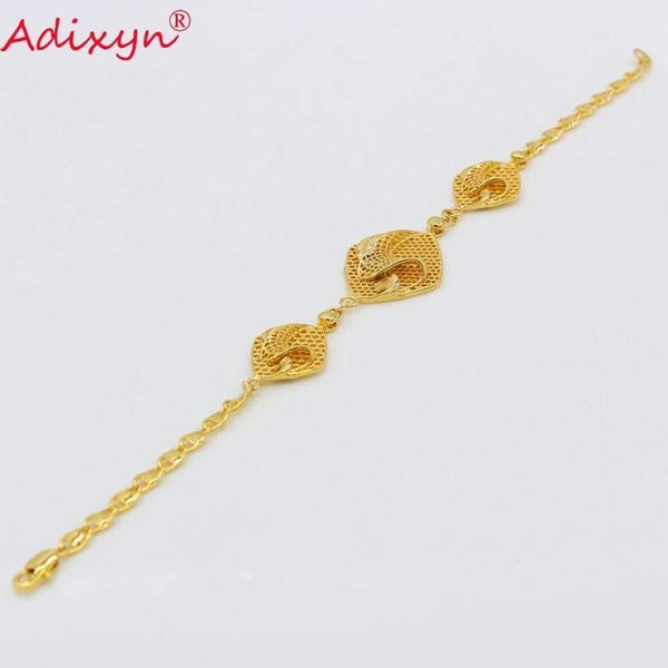 Planet Gates Ring/Earrings/Necklaces/Bracelet Jewelry sets for Women Gold Color African/Nigeria Jewellery Gifts N09052