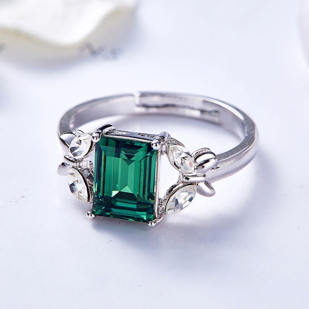 Planet Gates Rings Embellished with crystals from Swarovski Adjustable Butterfly Ring Insect Crystal Jewellery Ringen Wedding Bands