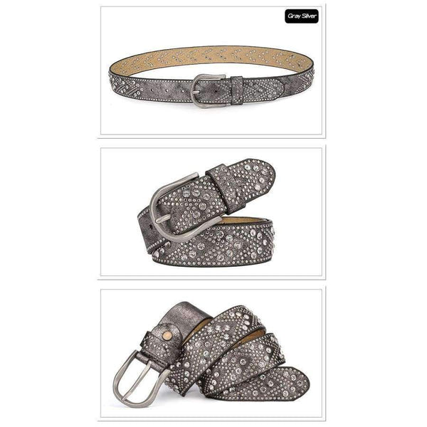 Planet Gates Rivet Vintage Luxury Designer Punk Set Auger Belts Women High Quality Female Genuine Real Leather Waist Handmade Strap for Jeans