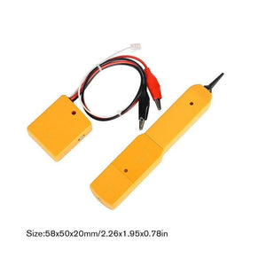 RJ11 Network Telephone Wire Cable Tester Toner Tracker Diagnose Tone Line Finder Tracer Detector Networking Tools