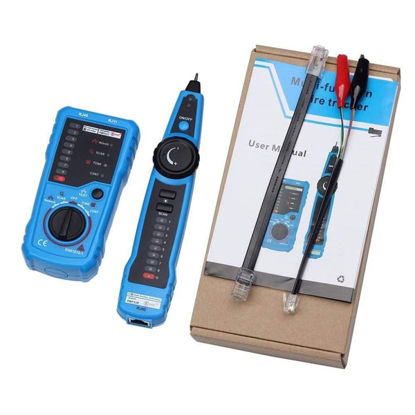 RJ11 RJ45 Cat5 Cat6 Telephone Wire Tracker Tracer Toner Ethernet LAN Network Cable Tester Detector Line Finder