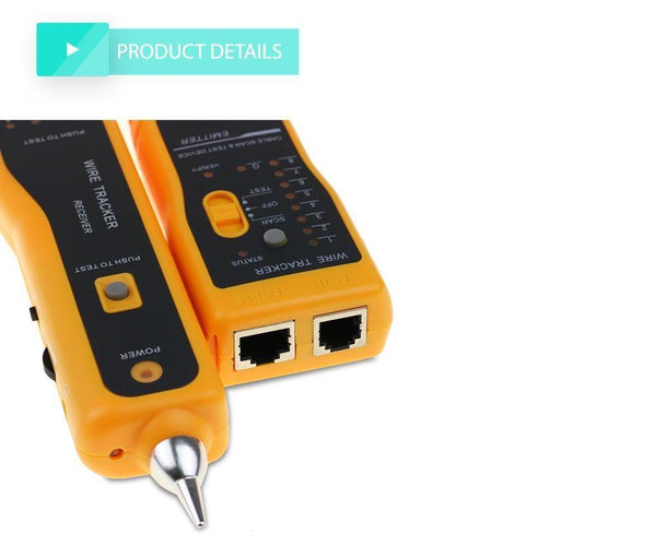 Planet Gates Rj11 Rj45 Cat5 Cat6 Telephone Wire Tracker Tracer Toner Ethernet Lan Network Cable Tester Detector Line Finder
