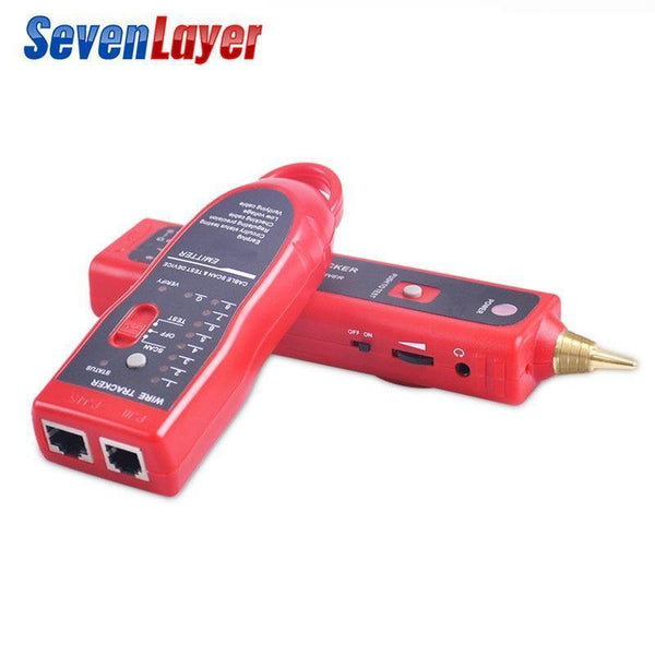 RJ11 RJ45 Cat5 Cat6 Telephone Wire Tracker Tracer Toner Ethernet LAN Network Cable Tester Detector Line Finder JW-360