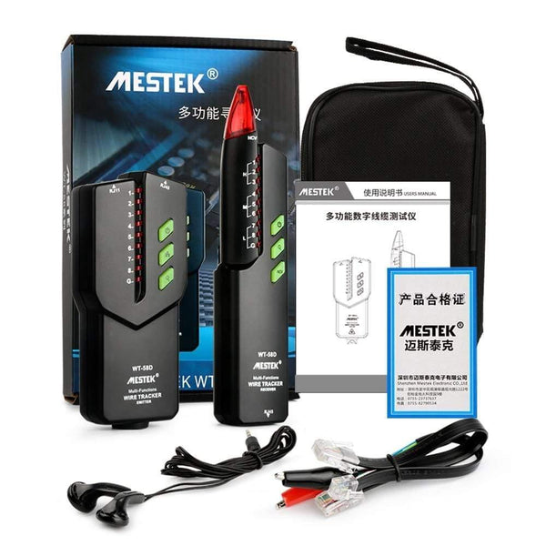 RJ11 RJ45 No Interference Telephone Wire Tracker Tracer Toner Ethernet Lan Network Cable Tester NVC Detector Line Finder