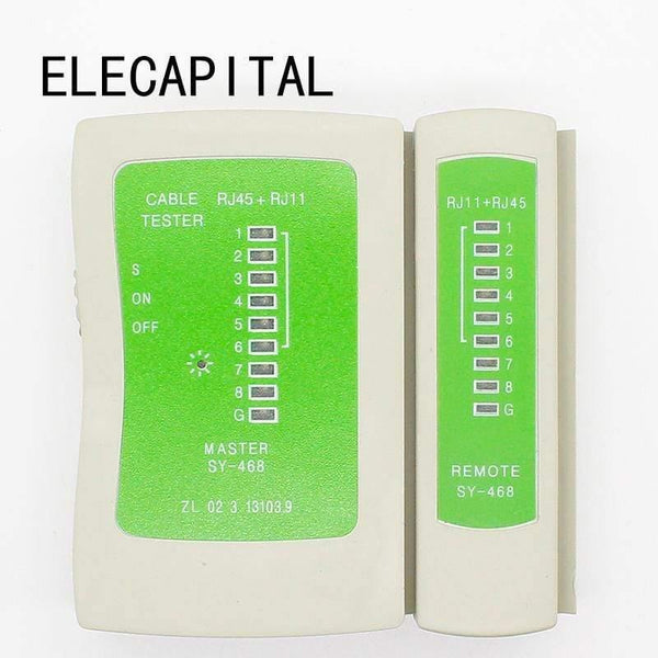 RJ45 RJ11Cat5 Cat6 LAN Cable Tester Handheld Network Cable Tester Wire Telephone Line Detector Tracker Tool kit