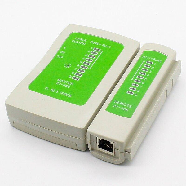 RJ45 RJ11Cat5 Cat6 LAN Cable Tester Handheld Network Cable Tester Wire Telephone Line Detector Tracker Tool kit