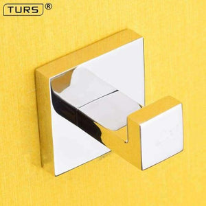 Planet Gates Robe Hook SUS 304 Stainless Steel Bathroom Hardware Set Chrome Polished Toothbrush Holder Paper Holder Towel Bar Bathroom Accessories