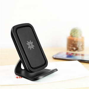 Planet Gates ROCK 7.5W/10W Qi Wireless Charger with Cooling Fan for iPhone XS MAX XR X Samsung Galaxy S9 8 Note 9 Fast Phone Charger Holder