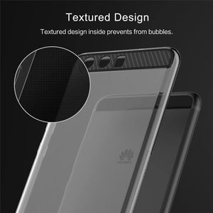 Planet Gates ROCK Ace Series Silicone Phone Case for Huawei P10 P10 plus, Transparent TPU Slim Back case cover for Huawei P10/p10 plus