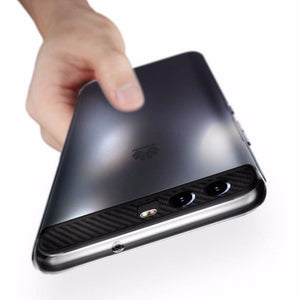 Planet Gates ROCK Ace Series Silicone Phone Case for Huawei P10 P10 plus, Transparent TPU Slim Back case cover for Huawei P10/p10 plus