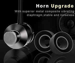 Planet Gates Rock In-Ear Metal Earphones Stereo Headset 3.5mm inear Wired Earphone With Microphone
