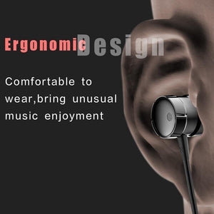 Planet Gates Rock In-Ear Metal Earphones Stereo Headset 3.5mm inear Wired Earphone With Microphone