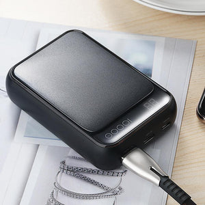 Planet Gates ROCK Led Mini Power Bank 10000mAh Portable External Battery Thin Poverbank For iPhone X 8 7 6 Samsung S8 S9 Xiaomi mi power bank