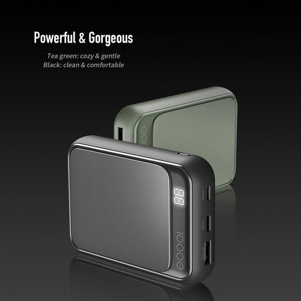 Planet Gates ROCK Led Mini Power Bank 10000mAh Portable External Battery Thin Poverbank For iPhone X 8 7 6 Samsung S8 S9 Xiaomi mi power bank