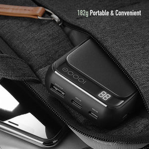 Planet Gates ROCK Led Mini Power Bank 10000mAh Portable External Battery Thin Poverbank For iPhone X 8 7 6 Samsung S8 S9 Xiaomi mi power bank