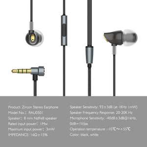 Planet Gates Rock Luxury Zircon Stereo Earphone Headphones Headset 3.5mm Earphones Earbuds for iPhone Samsung Xiaomi with Micro 3.5mm Headset
