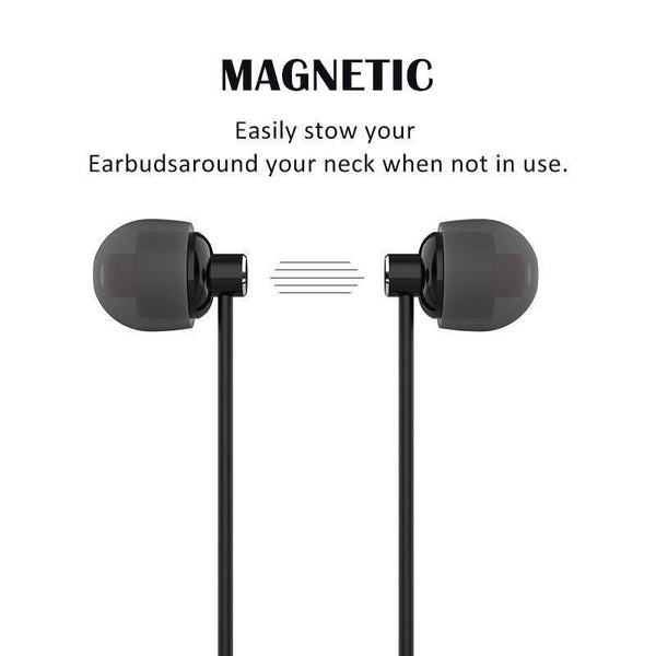 Planet Gates ROCK Magnetic Attraction Bluetooth Earphone Headset Waterproof With Charging Box Mic Mic Rich Bass Headset