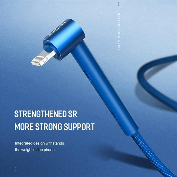 Planet Gates ROCK Metal USB Cable Holder for iPhone XS Max Charger USB Data Cable for iPhone X 8 7 6 6s Plus Charging Cable Phone Adapter