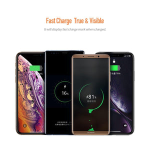 Planet Gates ROCK Mini Power Bank 10000mAh 18W USB C PD Fast Charging QC3.0 Quick Charge External Battery For iPhone Xs Max Samsung S9
