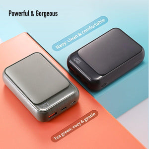 Planet Gates ROCK Mini Power Bank 10000mAh 18W USB C PD Fast Charging QC3.0 Quick Charge External Battery For iPhone Xs Max Samsung S9