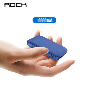 Planet Gates ROCK Mini Power Bank 10000mAh External Battery Charger Portable Charger Dual USB Powerbank for iphone X Samsung Xiaomi