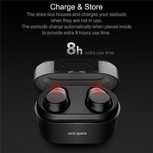 Planet Gates ROCK Mini TWS True Wireless Bluetooth Earphone Stereo Sports Headset With Charging Box Mic Earbud For iPhone XS MAX Xiaomi