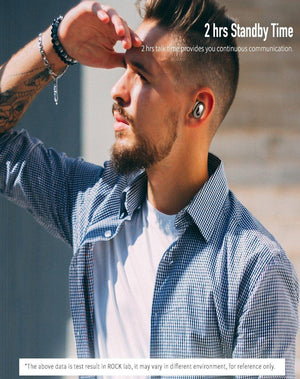 Planet Gates ROCK Mini Wireless Bluetooth Earphone in Ear with Microphone Handsfree Earphones For Phone iPhone Xiaomi Samsung Huawei LG