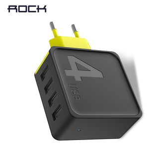 Planet Gates ROCK Mobile Phone Charger 5V1A 5V2.4A Universal Travel Phone USB Charger, 124 USB Wall Charger for iPhone Adapter Clearance 49%