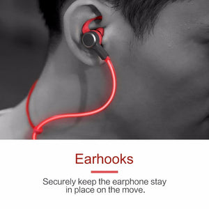 Planet Gates ROCK Mulu LED Flash Bluetooth  Earphone 3.5mm Earbuds Sports MP3 Player, In Ear Sports Bluetooth 4.0 Earphone Clearance 49%