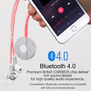 Planet Gates ROCK Mulu LED Flash Bluetooth  Earphone 3.5mm Earbuds Sports MP3 Player, In Ear Sports Bluetooth 4.0 Earphone Clearance 49%