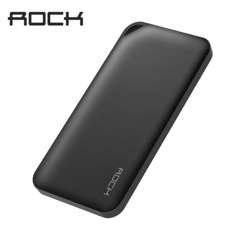 Planet Gates ROCK Power Bank 10000mAh for Xiaomi Portable External Battery Charger Ultra Slim Powerbank for iphone X Samsung Note 8 S8