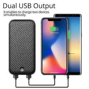 Planet Gates ROCK Power Bank 20000mah Fast Charger Portable External Battery Pack Batteries Powerbank for Samsung Xiaomi Smart Phone