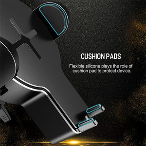 Planet Gates ROCK Qi Fast Wireless Car Phone Charger for iPhone X XS XR 8 Plus Samsung S9 S8 Plus S7 Note 8 Mount
