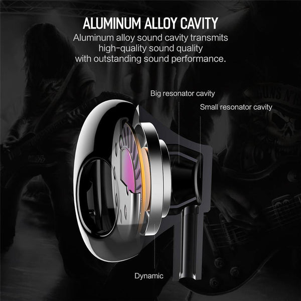 Planet Gates Rock Stereo Earphone In-ear Headset 3.5mm Phone Stereo Sound Headset for iPhone, SamSung,Huawei,Xiaomi and More Fone De Ouvido