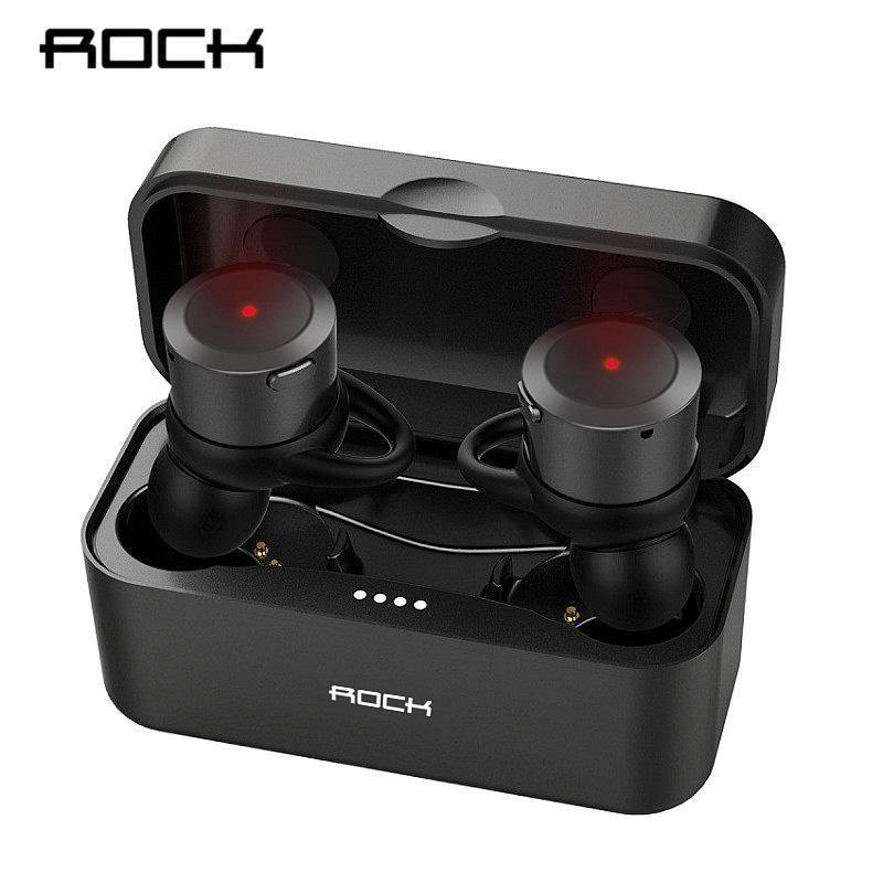 Planet Gates ROCK True Wireless Earbuds Hifi Bluetooth Earphone EB10 TWS Stereo With Mic for iPhone X 8 Samsung Xiaomi Charger Box Earphones