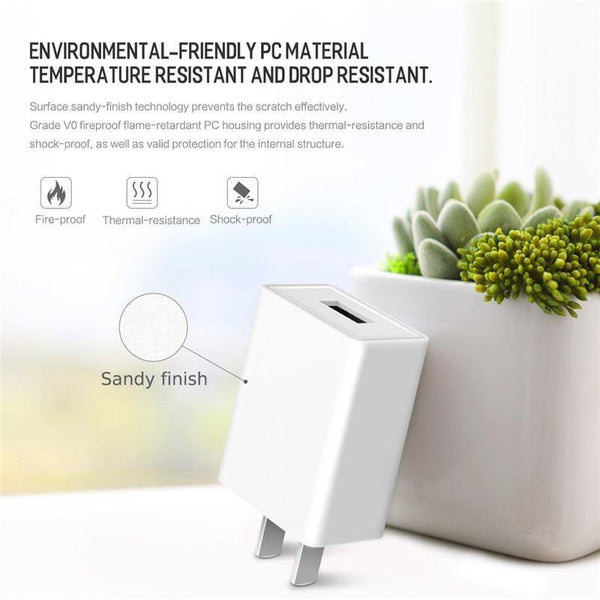 Planet Gates ROCK Universal USB Charger US Plug Travel Wall Charger Adapter Mobile Phone Charger For iPhone Samsung Tablet Clearance 49%