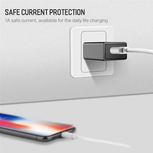 Planet Gates ROCK Universal USB Charger US Plug Travel Wall Charger Adapter Mobile Phone Charger For iPhone Samsung Tablet Clearance 49%