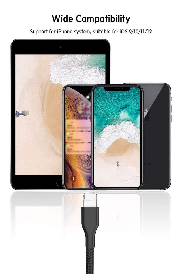 Planet Gates ROCK USB Cable For iPhone 5 5S 6 6S 7 8 Plus XS MAX XR X USB Charging Data Sync Cable For iPad iOS Mobile Phone Charger Cord