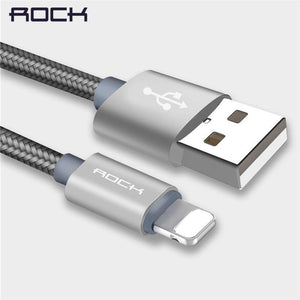 Planet Gates ROCK USB Cable for iPhone Cable 2018 XS MAX XR X 8 7 6 Plus 6S 5S plus iPad mini Fast Charging Cables Mobile Phone Charger Cord
