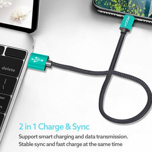Planet Gates ROCK USB Cable for iPhone Cable 2018 XS MAX XR X 8 7 6 Plus 6S 5S plus iPad mini Fast Charging Cables Mobile Phone Charger Cord