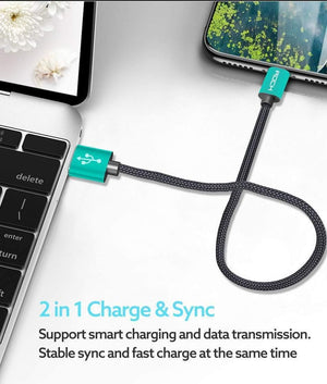 Planet Gates ROCK USB Cable for iPhone Cable 2018 XS MAX XR X 8 7 6 Plus 6S 5S plus iPad mini Fast Charging Cables Mobile Phone Charger Cord