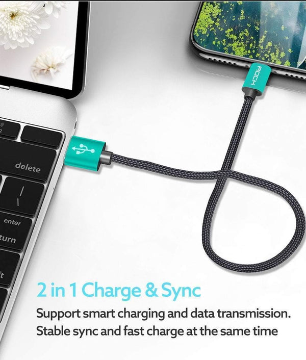 Planet Gates ROCK USB Cable for iPhone Cable 2018 XS MAX XR X 8 7 6 Plus 6S 5S plus iPad mini Fast Charging Cables Mobile Phone Charger Cord