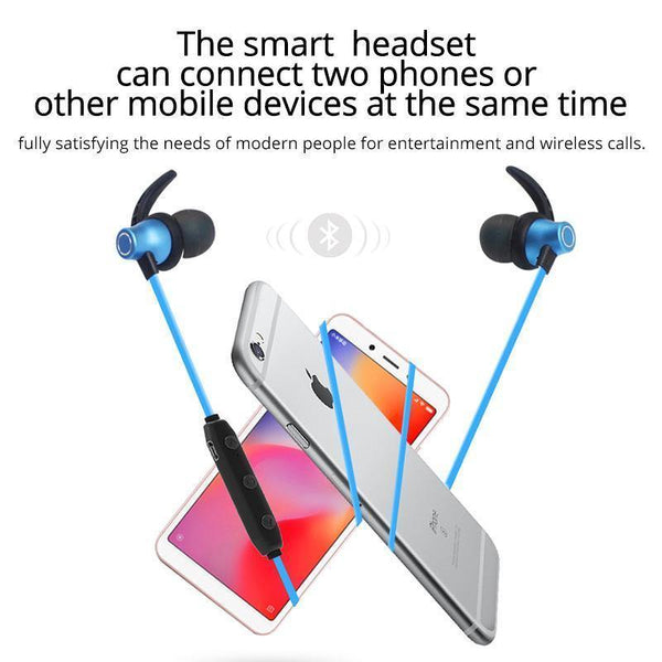 Planet Gates ROCK Wireless Bluetooth Earphone Neckband Sports Stereo Earbuds Waterproof Running Headset with Mic for iPhone Samsung