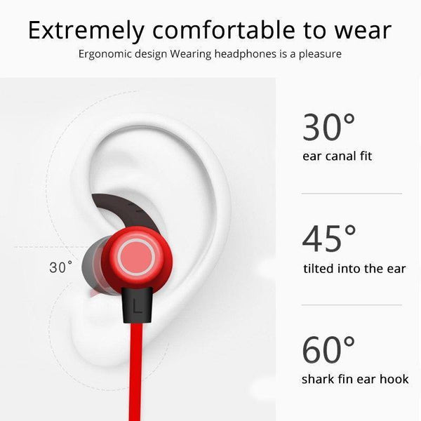 Planet Gates ROCK Wireless Bluetooth Earphone Neckband Sports Stereo Earbuds Waterproof Running Headset with Mic for iPhone Samsung