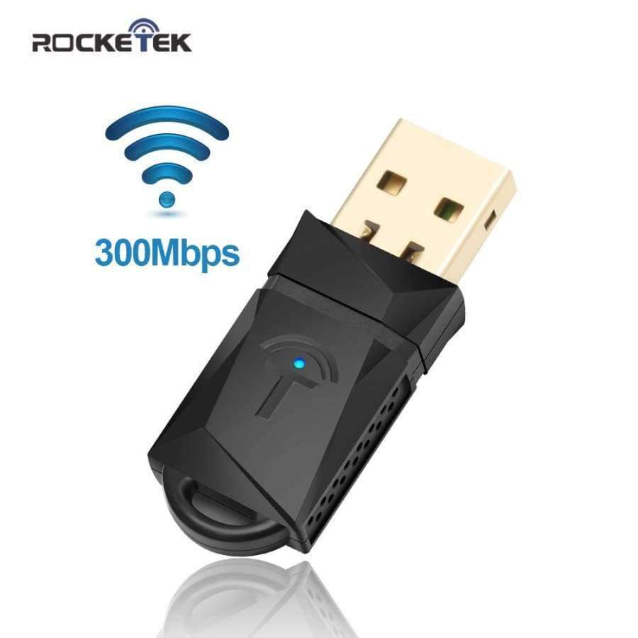Planet Gates Rocketek 300Mbps wireless USB WiFi adapter/Utral-Fast External wireless wi-fi receiver/Portable network card 802.11n/a/g Dongle