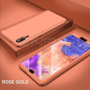 Planet Gates Rode Gold / For P9 ZNP 360 Full Cover Phone Case For Huawei P9 P10 P20 Mate 9 10 Lite P10 Plus Cases With Glass For Huawei P20 Mate 10 Pro P9 Case