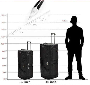 Planet Gates Rolling Luggage Ultra-large Capacity 32/40inch Travel Bag Men Trolley Soft Oxford Men Student Trunk Suitcase