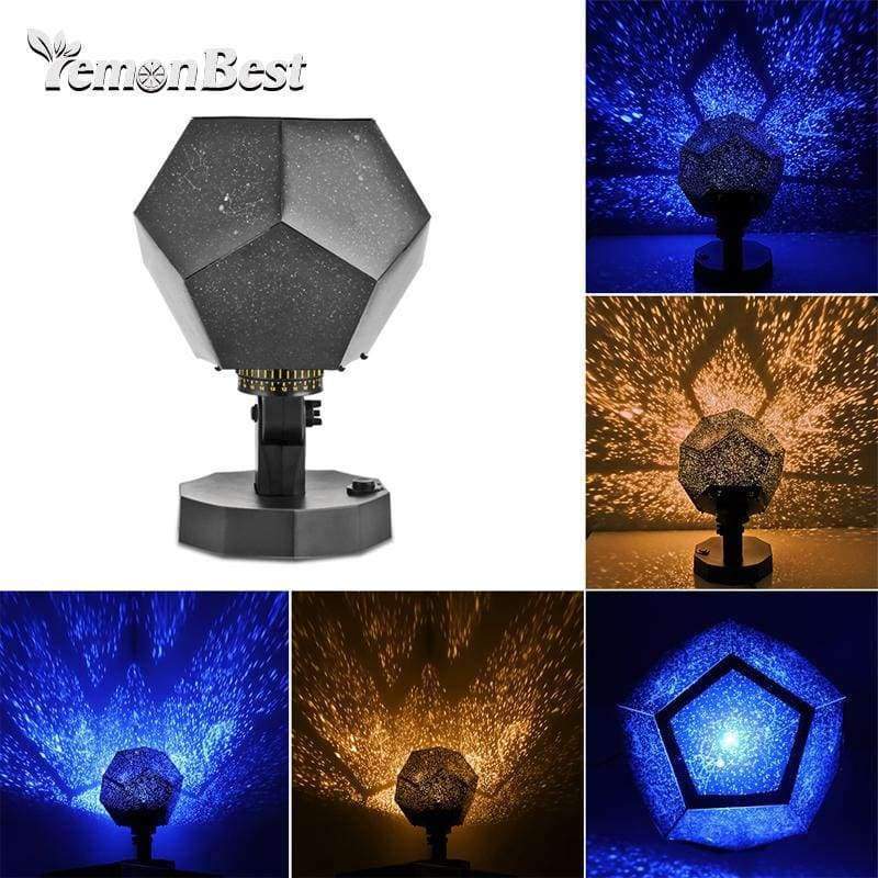 Planet Gates Romantic Fantastic DIY Season Star Projector Light Astro Star Lamp Twelve Constellations Pattern Display With Power Supply