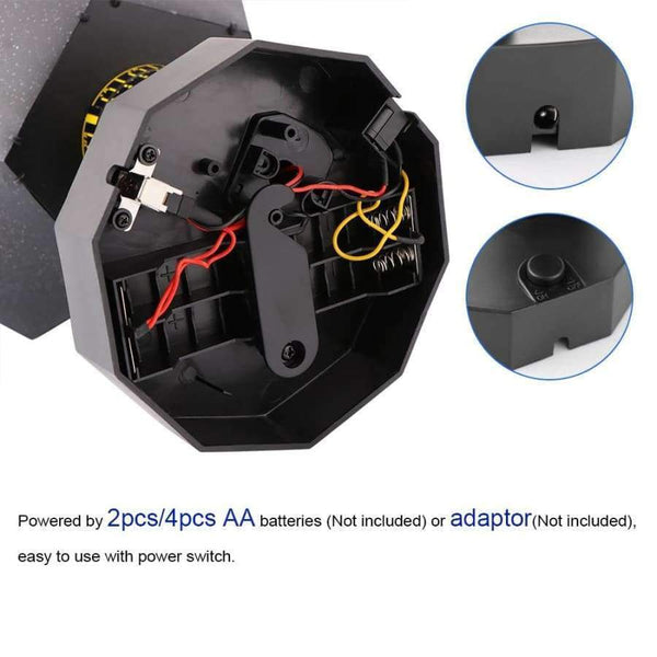 Planet Gates Romantic Fantastic DIY Season Star Projector Light Astro Star Lamp Twelve Constellations Pattern Display With Power Supply